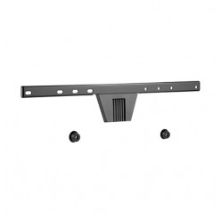 Slim TV-Wall Mount for 37-80-- Gembird -WM-S80F-01-, Fixed, max. 50 kg, Distance TV to Wall: 17 mm, max. VESA 600 x 400, Black